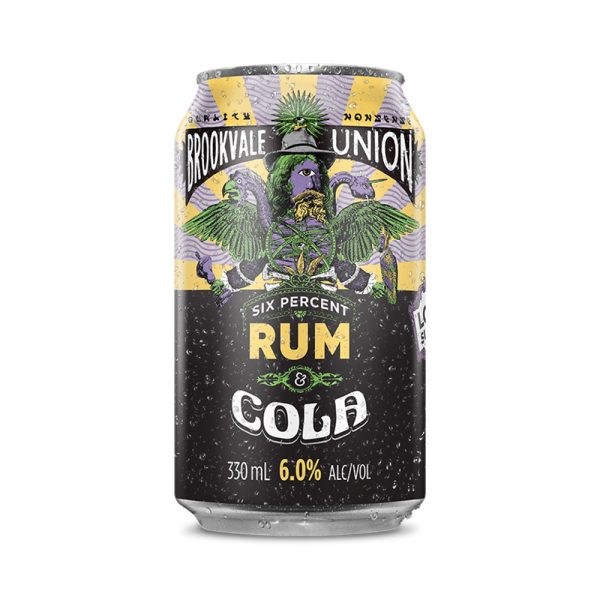 Brookvale Union Rum & Cola 6% (330 ml)