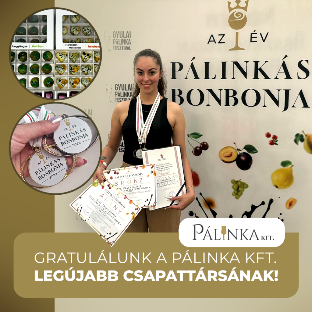 Az év pálinkás bonbonja.